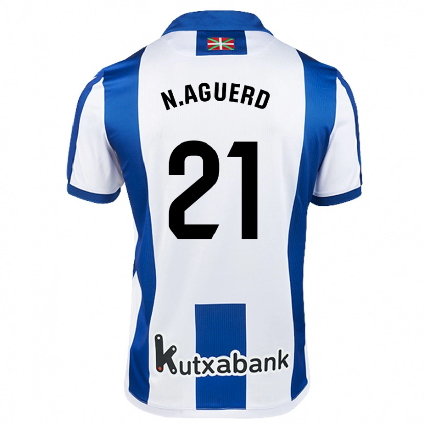 Danxen Hombre Camiseta Nayef Aguerd #21 Rojo Oscuro 1ª Equipación 2024/25 La Camisa México