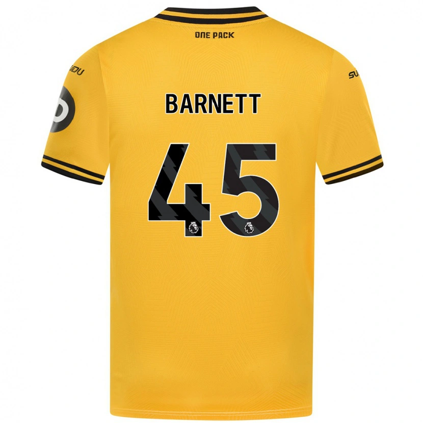 Danxen Hombre Camiseta Ty Barnett #45 Amarillo 1ª Equipación 2024/25 La Camisa México