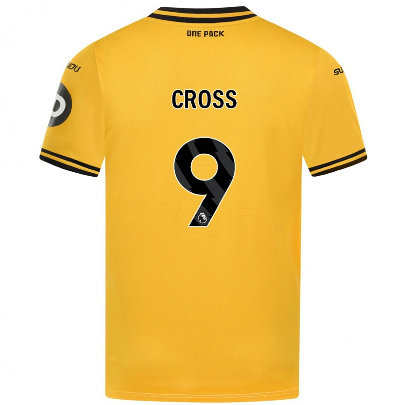 Danxen Hombre Camiseta Jade Cross #9 Amarillo 1ª Equipación 2024/25 La Camisa México