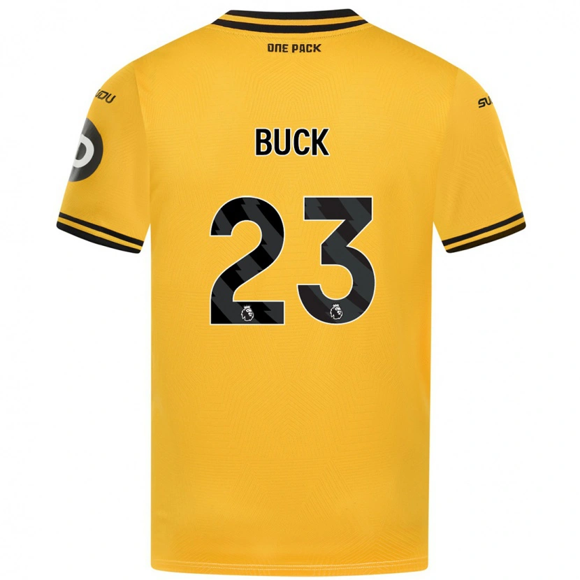 Danxen Hombre Camiseta Alex Buck #23 Amarillo 1ª Equipación 2024/25 La Camisa México