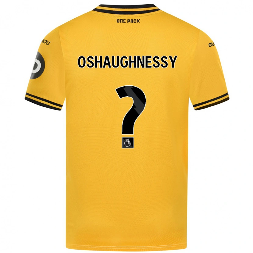 Danxen Hombre Camiseta Joe Oshaughnessy #0 Amarillo 1ª Equipación 2024/25 La Camisa México
