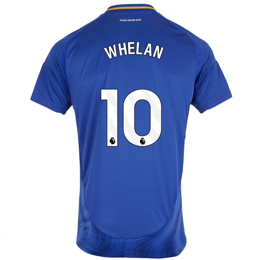 Danxen Hombre Camiseta Aileen Whelan #10 Azul Blanco 1ª Equipación 2024/25 La Camisa México