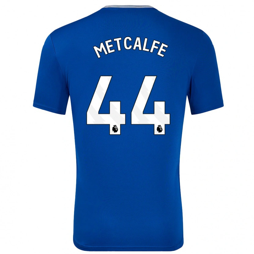Danxen Hombre Camiseta Jenson Metcalfe #44 Azul Con 1ª Equipación 2024/25 La Camisa México