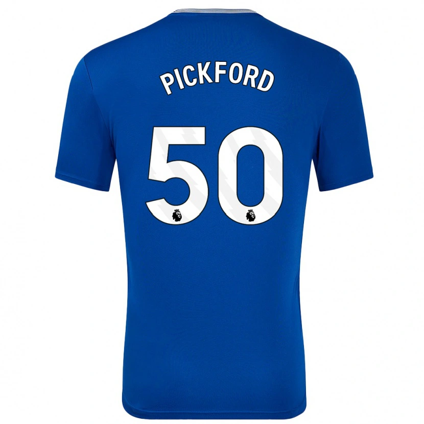 Danxen Hombre Camiseta George Pickford #50 Azul Con 1ª Equipación 2024/25 La Camisa México