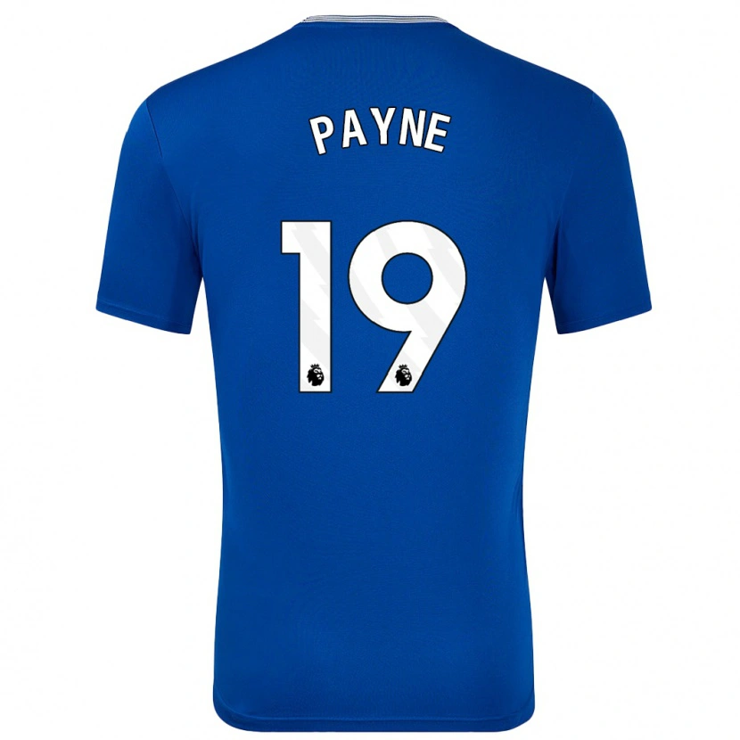 Danxen Hombre Camiseta Heather Payne #19 Azul Con 1ª Equipación 2024/25 La Camisa México