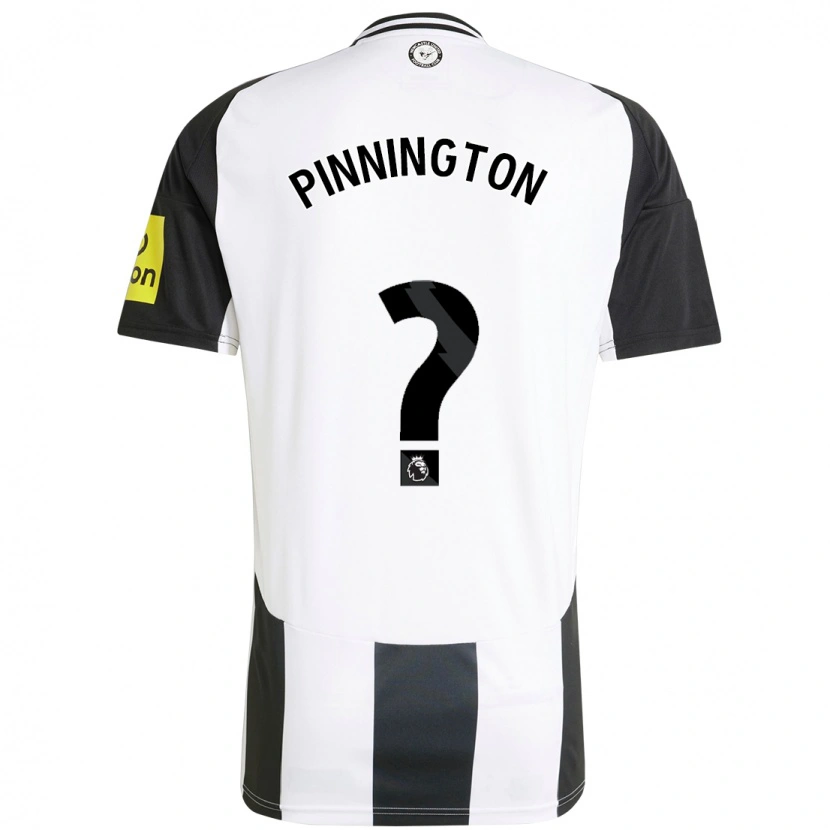Danxen Hombre Camiseta Sam Pinnington #0 Blanco Negro 1ª Equipación 2024/25 La Camisa México