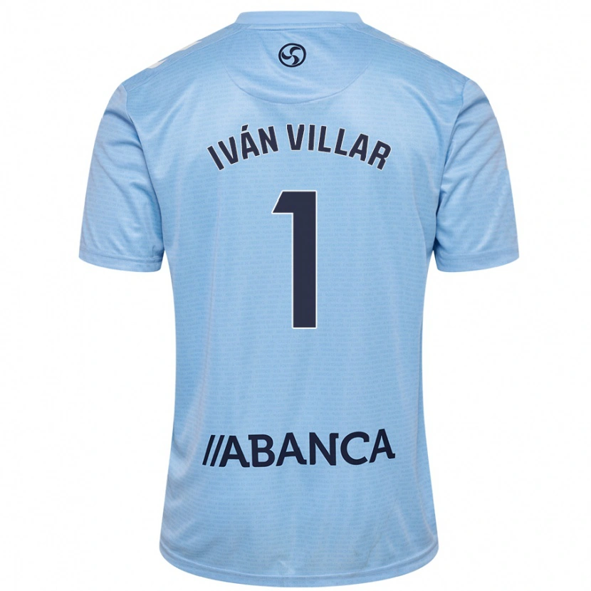 Danxen Hombre Camiseta Iván Villar #1 Azul Cielo 1ª Equipación 2024/25 La Camisa México