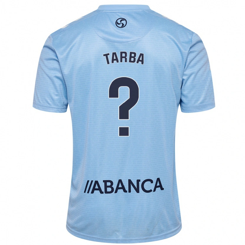 Danxen Hombre Camiseta Ianis Târbă #0 Azul Cielo 1ª Equipación 2024/25 La Camisa México