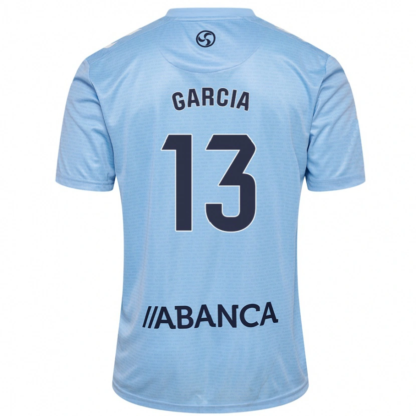 Danxen Hombre Camiseta Raúl García #13 Azul Cielo 1ª Equipación 2024/25 La Camisa México