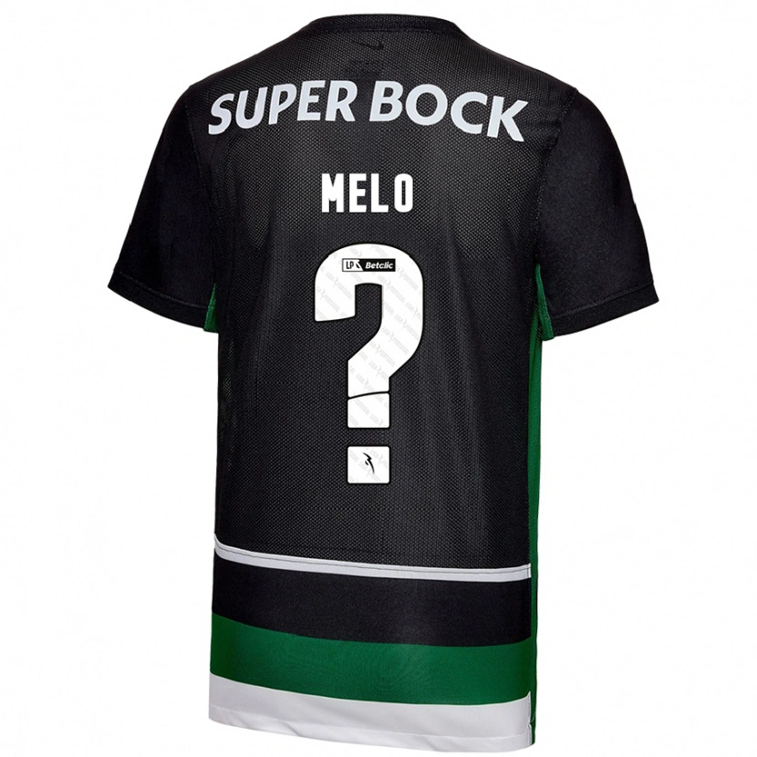 Danxen Hombre Camiseta Rafael Melo #0 Negro Blanco Verde 1ª Equipación 2024/25 La Camisa México