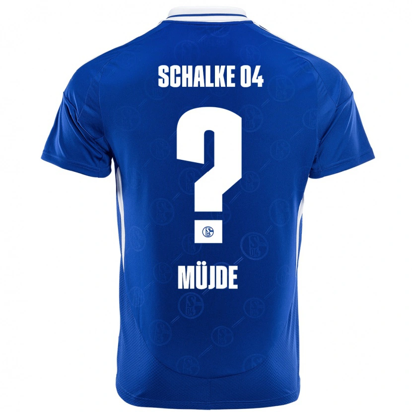 Danxen Hombre Camiseta Semih Müjde #0 Azul Real 1ª Equipación 2024/25 La Camisa México