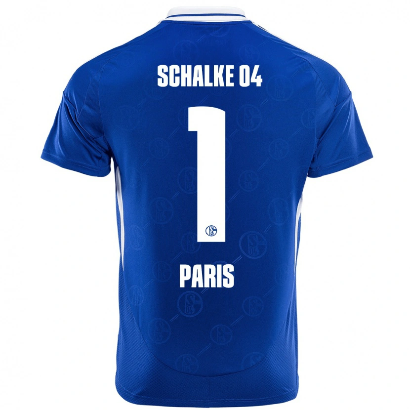 Danxen Hombre Camiseta Julius Paris #1 Azul Real 1ª Equipación 2024/25 La Camisa México