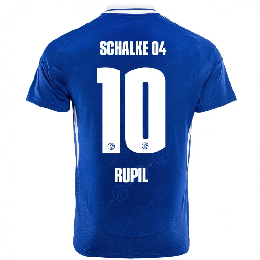 Danxen Hombre Camiseta Timothé Rupil #10 Azul Real 1ª Equipación 2024/25 La Camisa México