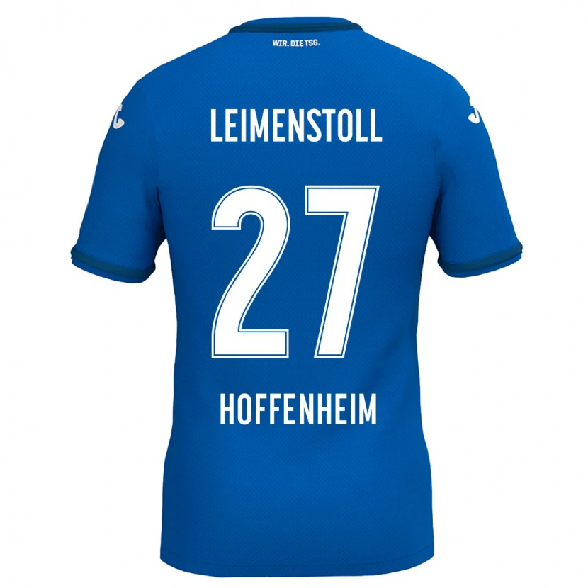 Danxen Hombre Camiseta Vanessa Leimenstoll #27 Azul Real 1ª Equipación 2024/25 La Camisa México