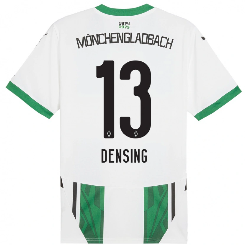 Danxen Hombre Camiseta Kyra Densing #13 Blanco Verde 1ª Equipación 2024/25 La Camisa México