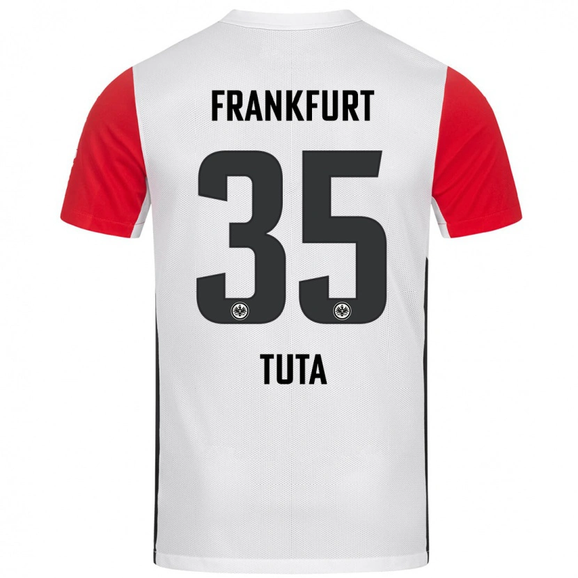 Danxen Hombre Camiseta Tuta #35 Blanco Rojo 1ª Equipación 2024/25 La Camisa México