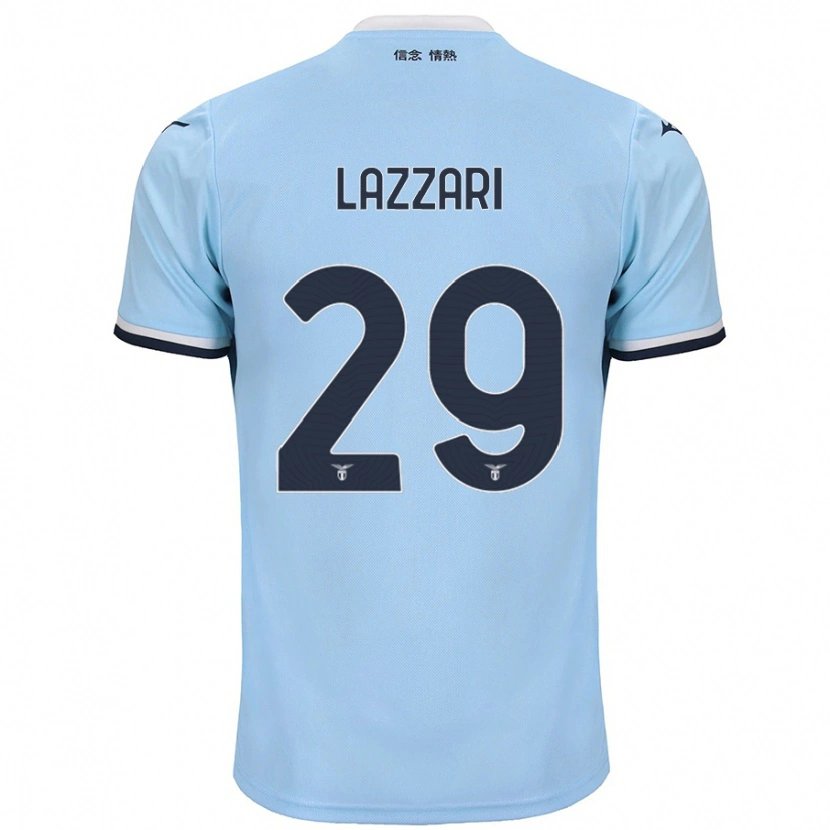Danxen Hombre Camiseta Manuel Lazzari #29 Azul 1ª Equipación 2024/25 La Camisa México