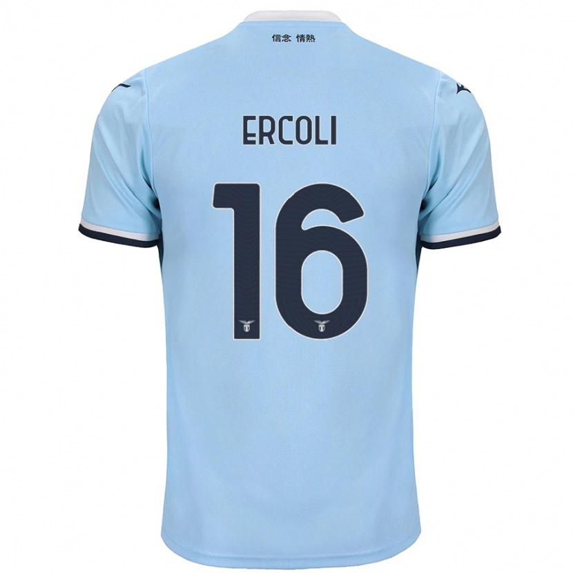 Danxen Hombre Camiseta Michele Ercoli #16 Azul 1ª Equipación 2024/25 La Camisa México