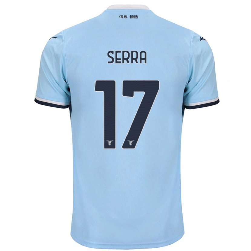 Danxen Hombre Camiseta Federico Serra #17 Azul 1ª Equipación 2024/25 La Camisa México