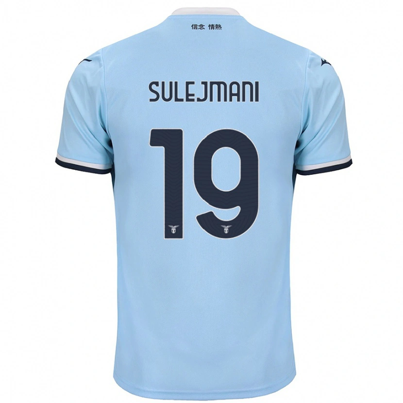 Danxen Hombre Camiseta Flavio Sulejmani #19 Azul 1ª Equipación 2024/25 La Camisa México