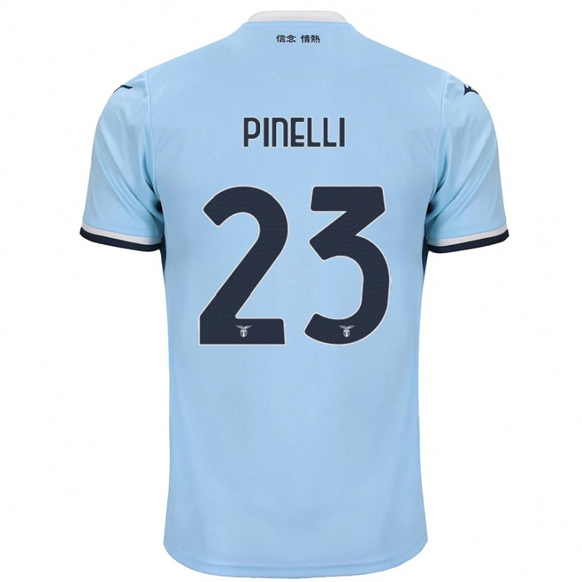Danxen Hombre Camiseta Pietro Pinelli #23 Azul 1ª Equipación 2024/25 La Camisa México