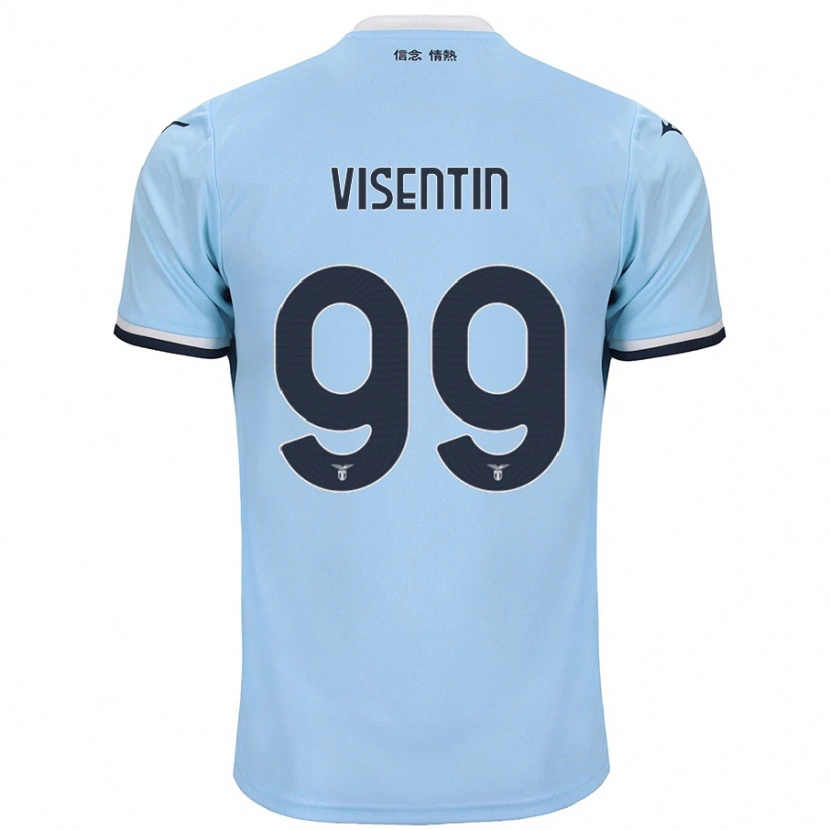 Danxen Hombre Camiseta Noemi Visentin #99 Azul 1ª Equipación 2024/25 La Camisa México