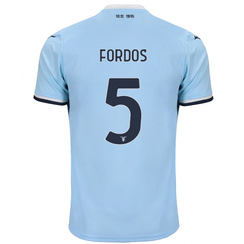 Danxen Hombre Camiseta Beatrix Fordos #5 Azul 1ª Equipación 2024/25 La Camisa México