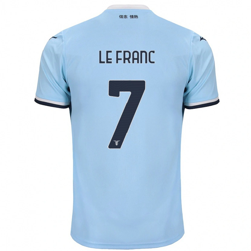 Danxen Hombre Camiseta Chloé Le Franc #7 Azul 1ª Equipación 2024/25 La Camisa México