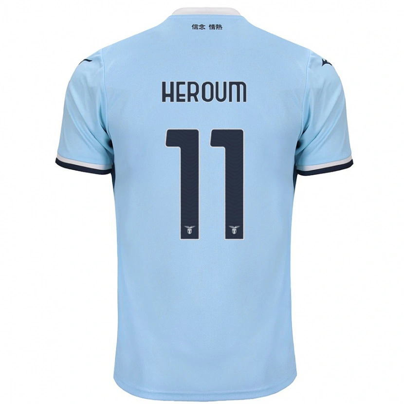 Danxen Hombre Camiseta Nora Heroum #11 Azul 1ª Equipación 2024/25 La Camisa México