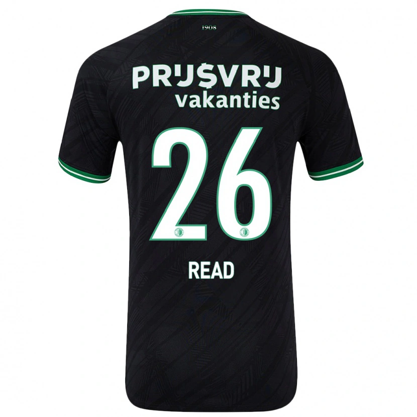 Danxen Hombre Camiseta Givairo Read #26 Negro Verde 2ª Equipación 2024/25 La Camisa México