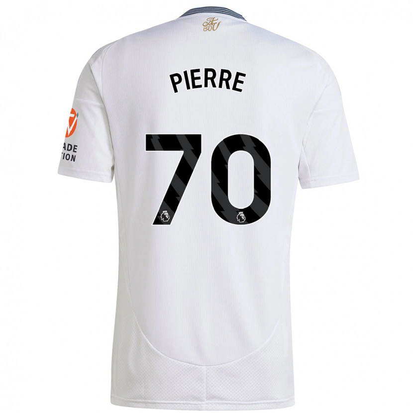 Danxen Hombre Camiseta Kyrie Pierre #70 Blanco 2ª Equipación 2024/25 La Camisa México