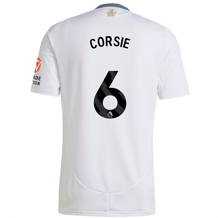 Danxen Hombre Camiseta Rachel Corsie #6 Blanco 2ª Equipación 2024/25 La Camisa México