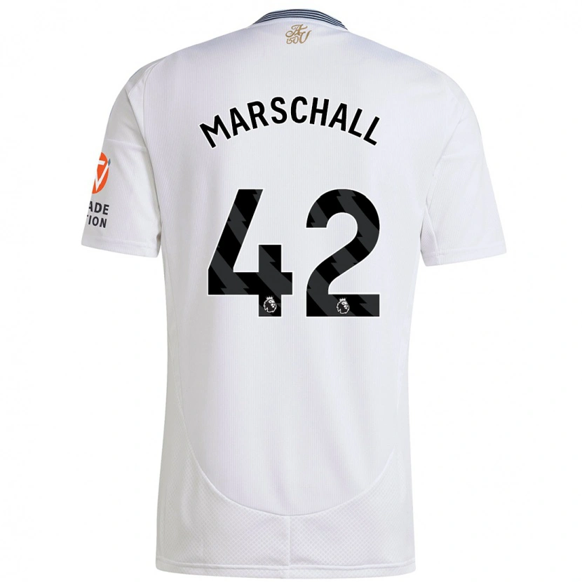 Danxen Hombre Camiseta Filip Marschall #42 Blanco 2ª Equipación 2024/25 La Camisa México