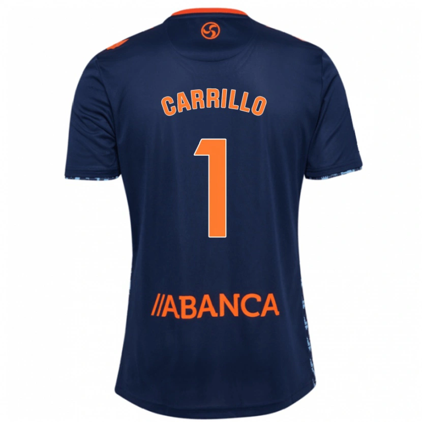 Danxen Hombre Camiseta Coke Carrillo #1 Azul Marino 2ª Equipación 2024/25 La Camisa México