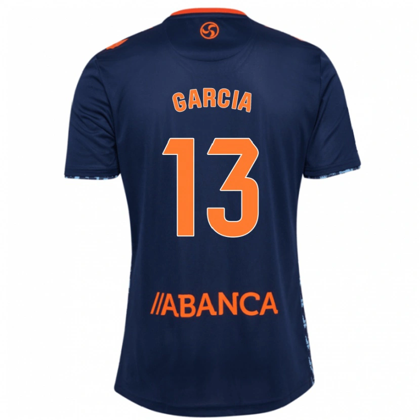 Danxen Hombre Camiseta Raúl García #13 Azul Marino 2ª Equipación 2024/25 La Camisa México