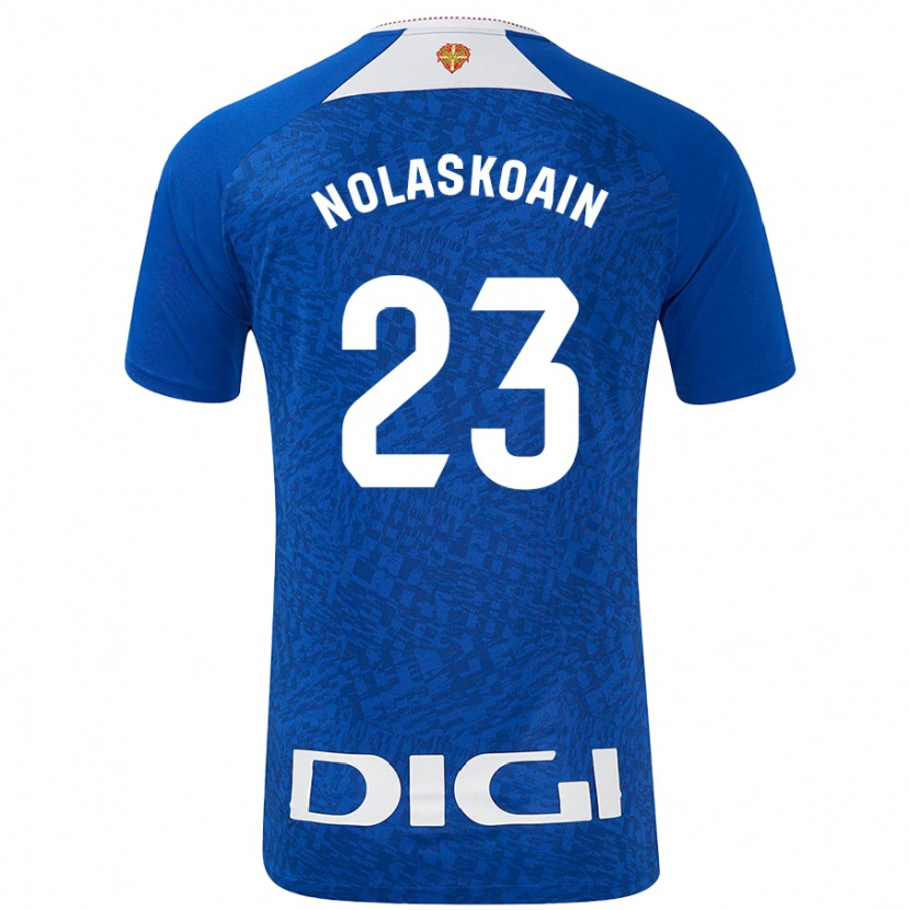 Danxen Hombre Camiseta Peru Nolaskoain #23 Azul Real 2ª Equipación 2024/25 La Camisa México