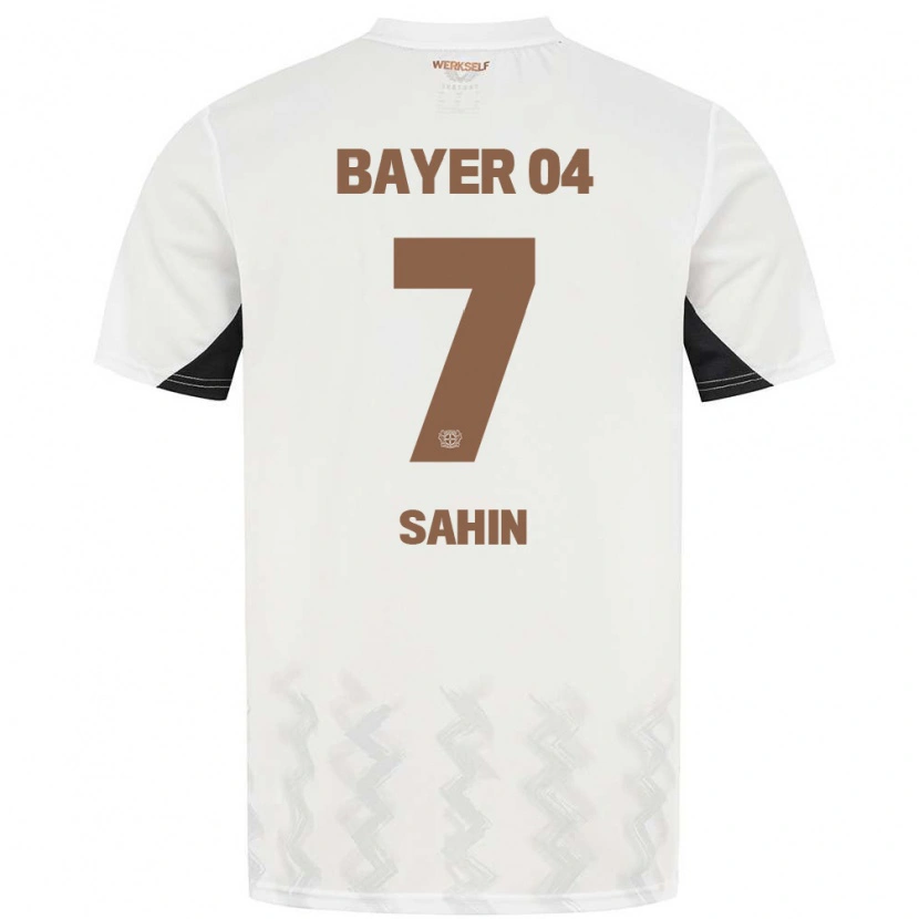 Danxen Hombre Camiseta Batuhan Sahin #7 Blanco Negro 2ª Equipación 2024/25 La Camisa México