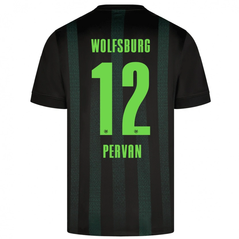 Danxen Hombre Camiseta Pavao Pervan #12 Verde Oscuro 2ª Equipación 2024/25 La Camisa México