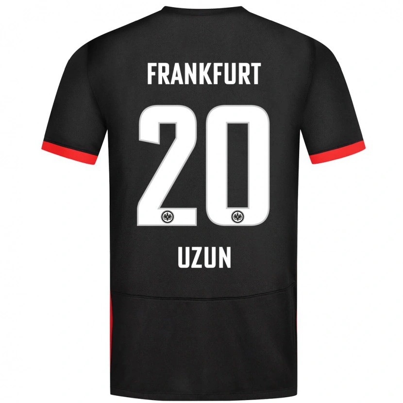 Danxen Hombre Camiseta Can Uzun #20 Negro 2ª Equipación 2024/25 La Camisa México