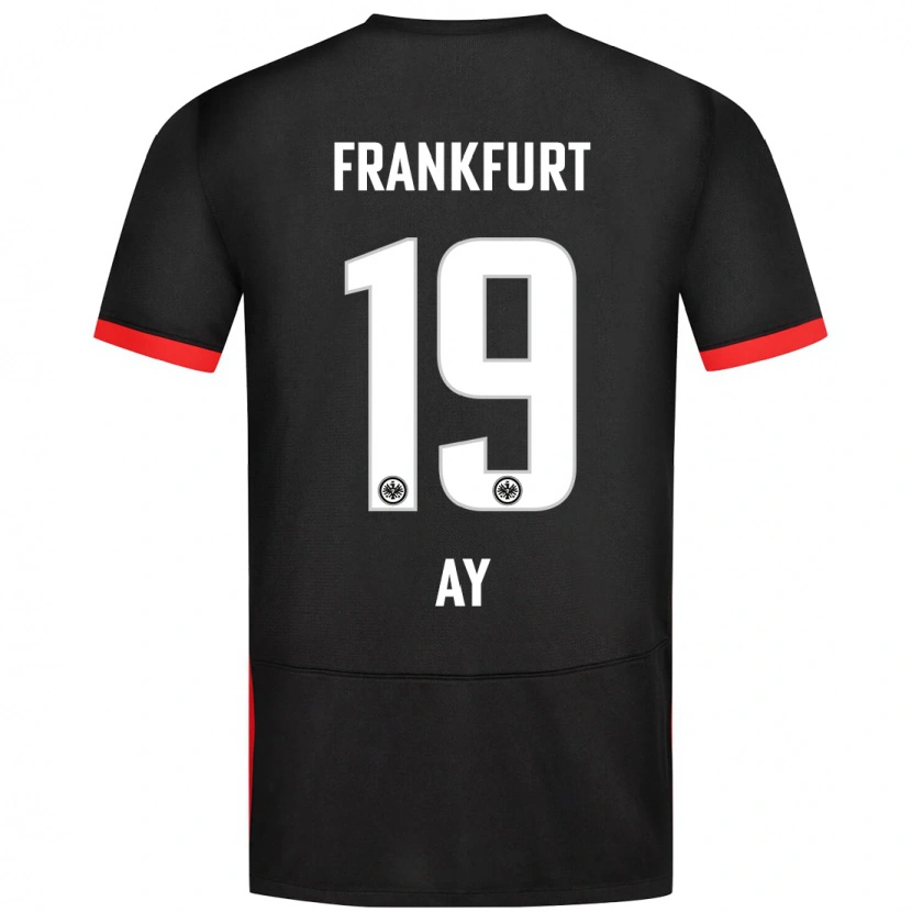 Danxen Hombre Camiseta Ugur Ay #19 Negro 2ª Equipación 2024/25 La Camisa México
