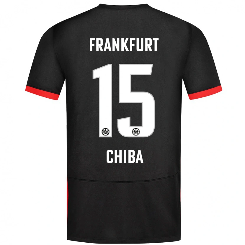 Danxen Hombre Camiseta Remina Chiba #15 Negro 2ª Equipación 2024/25 La Camisa México