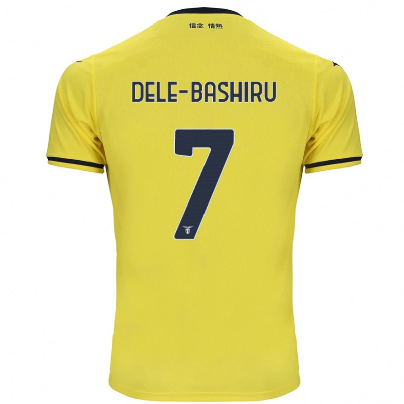 Danxen Hombre Camiseta Fisayo Dele-Bashiru #7 Amarillo 2ª Equipación 2024/25 La Camisa México