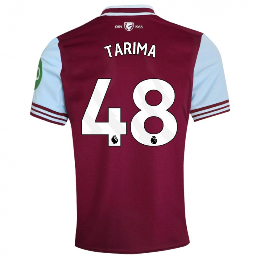 Danxen Mujer Camiseta Sean Tarima #48 Rojo Oscuro 1ª Equipación 2024/25 La Camisa México