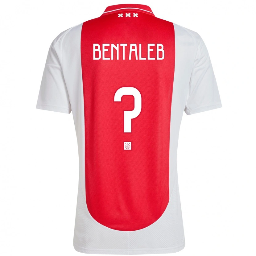 Danxen Mujer Camiseta Marouane Bentaleb #0 Rojo Blanco 1ª Equipación 2024/25 La Camisa México