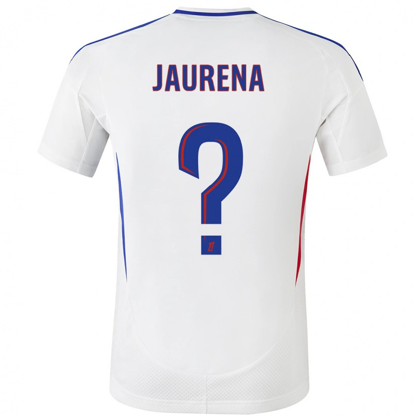 Danxen Mujer Camiseta Ines Jaurena #0 Blanco Azul 1ª Equipación 2024/25 La Camisa México