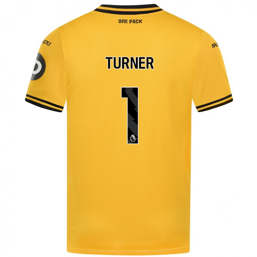 Danxen Mujer Camiseta Shannon Turner #1 Amarillo 1ª Equipación 2024/25 La Camisa México