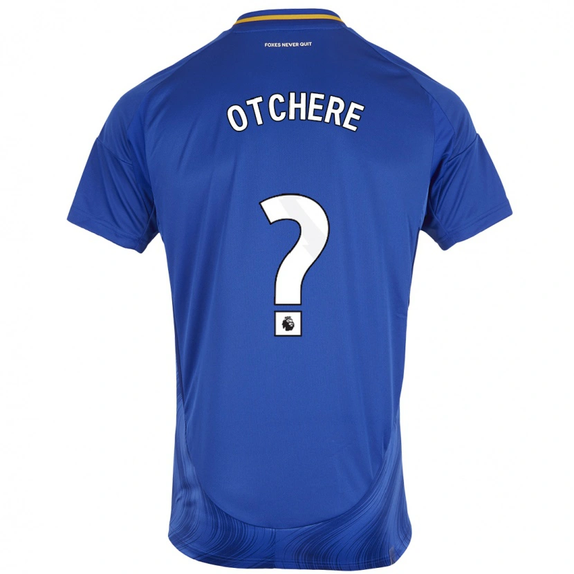 Danxen Mujer Camiseta Kirsten Otchere #0 Azul Blanco 1ª Equipación 2024/25 La Camisa México