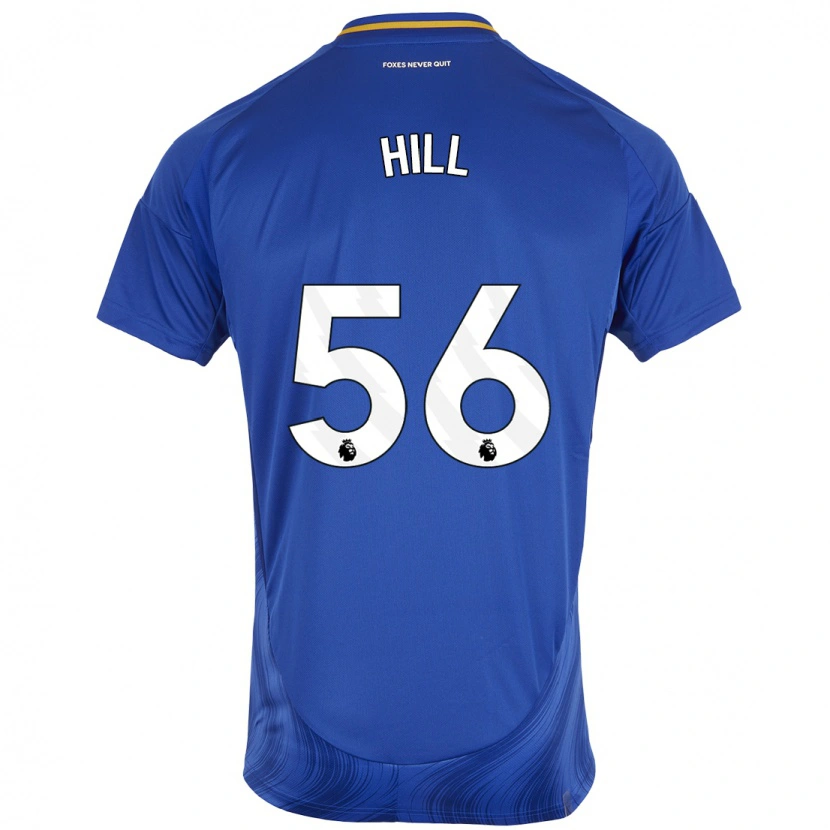 Danxen Mujer Camiseta Deniche Hill #56 Azul Blanco 1ª Equipación 2024/25 La Camisa México