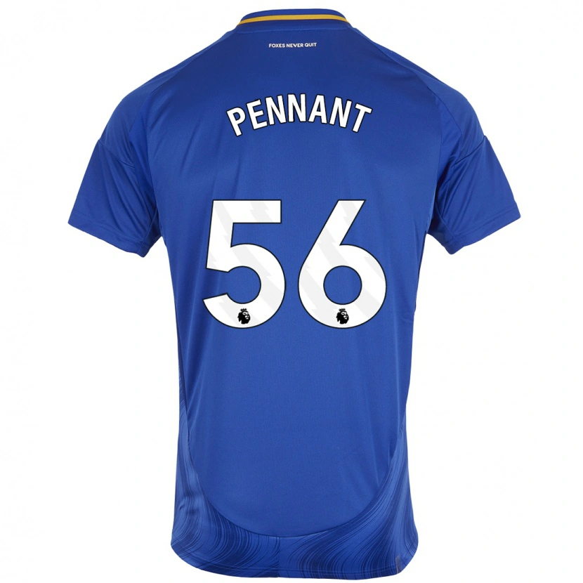 Danxen Mujer Camiseta Terrell Pennant #56 Azul Blanco 1ª Equipación 2024/25 La Camisa México