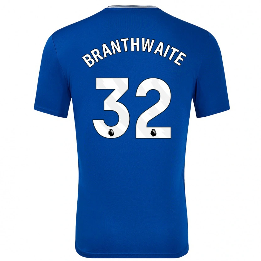 Danxen Mujer Camiseta Jarrad Branthwaite #32 Azul Con 1ª Equipación 2024/25 La Camisa México